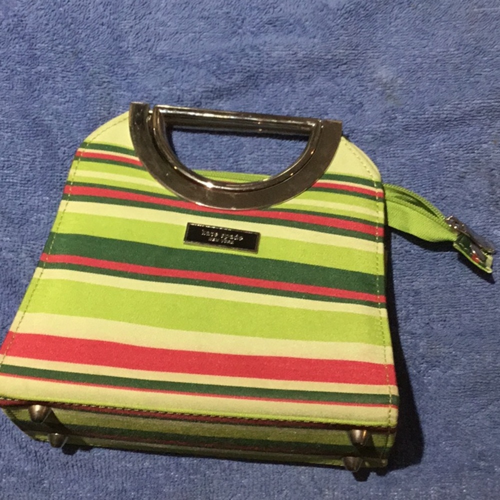Kate Spade New York Pink and Green Handbag